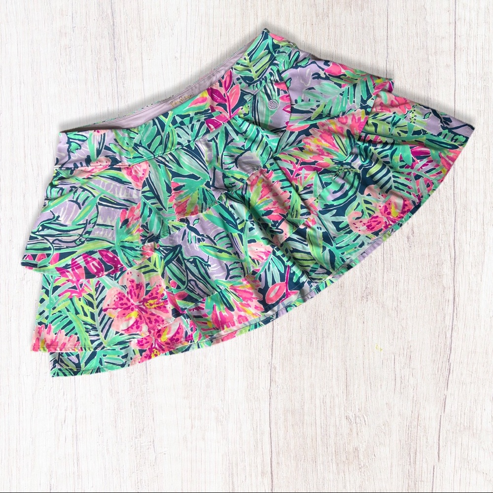SOLD Lilly Pulitzer Luxletic Ruffle Gabby Skort